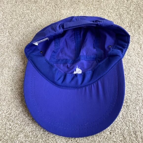 Vintage Nautica Hat Sailing Long Bill 5 Panel Nylon 90s Preppy Summer Outdoor - Picture 3 of 5